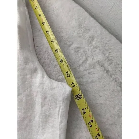 Tommy Bahama Aubrey fit Women’s White Linen Cropped Pants Sz 6 NWT - Picture 8 of 10